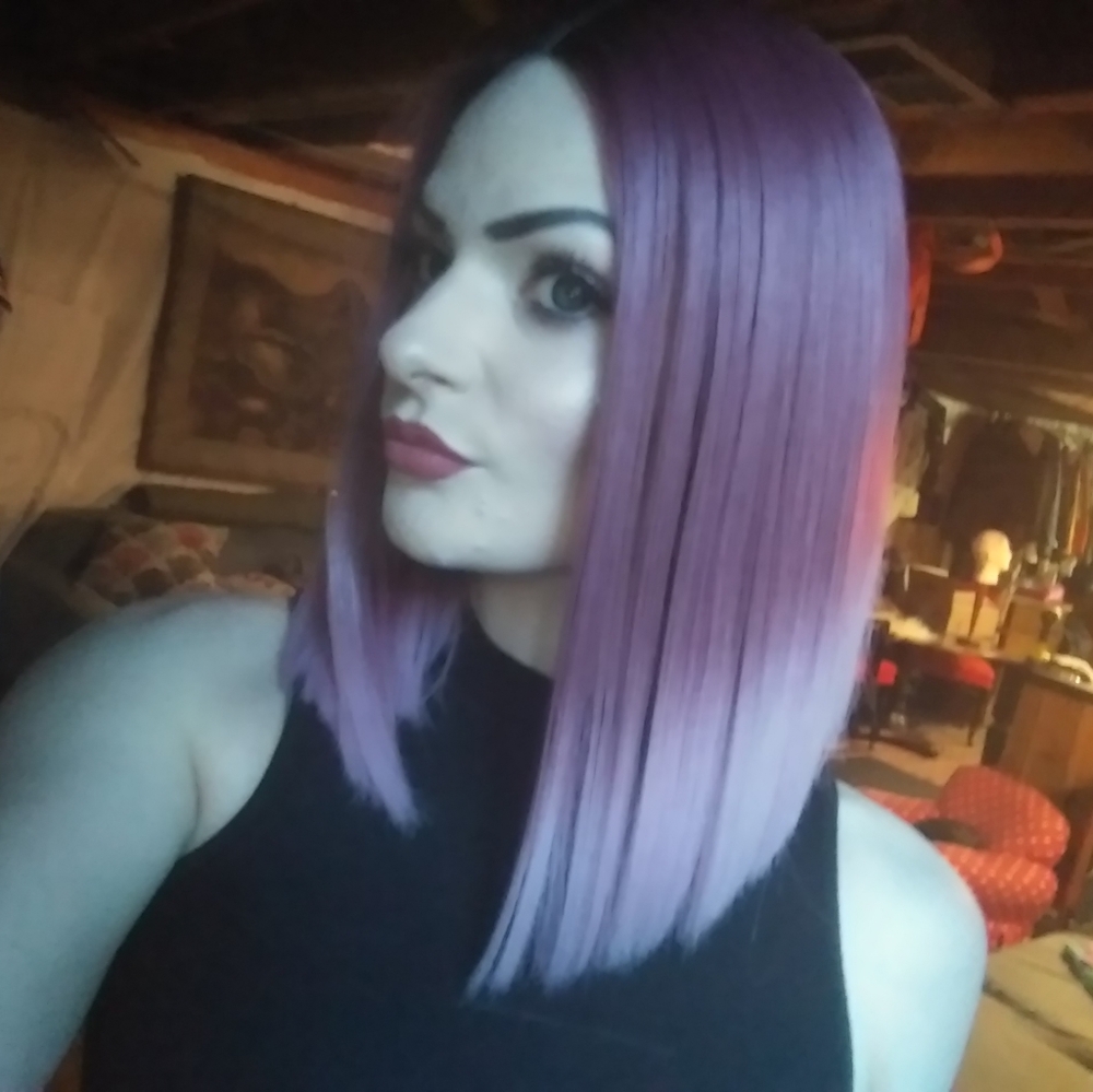 Lace front wig